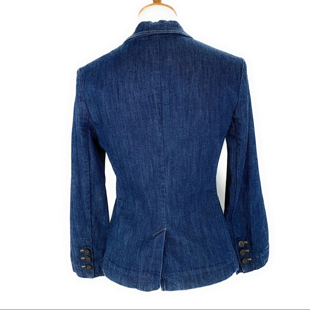 Theory Denim Blazer Jacket - Picture 3 of 10
